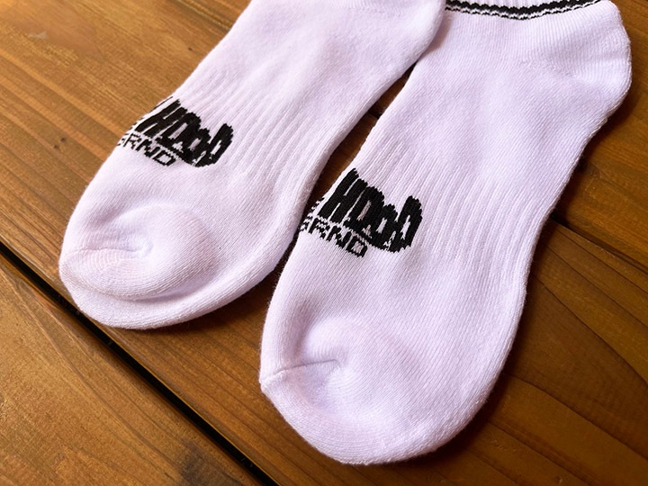 OSSANTHEHOOD socks (olschl) / white