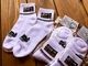 OSSANTHEHOOD socks (olschl) / white