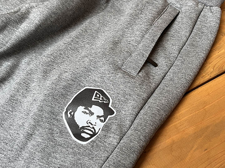 OSSANTHEHOOD blanket jogger pants (og face) dark gray