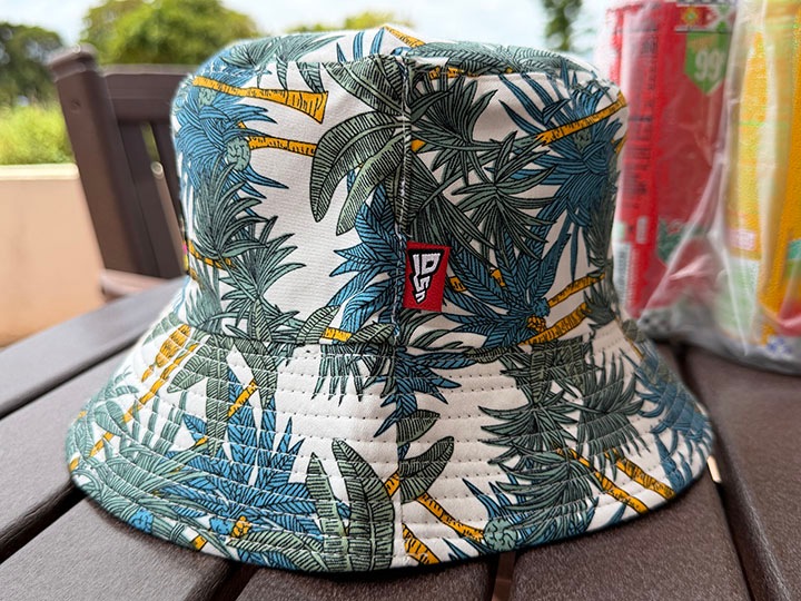 OSSANTHEHOOD bucket hat (LA) / white palm
