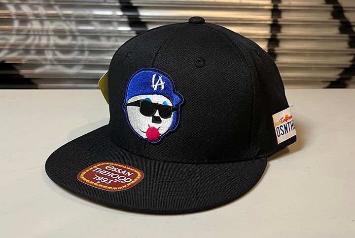 OSSANTHEHOOD snapback cap (joaquin) / black