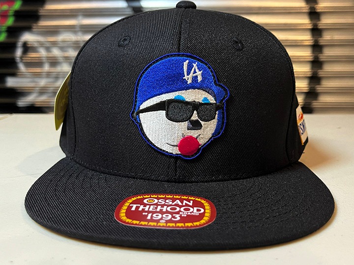 OSSANTHEHOOD snapback cap (joaquin) / black