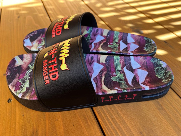 OSSANTHEHOOD AIR slide (banger) / black