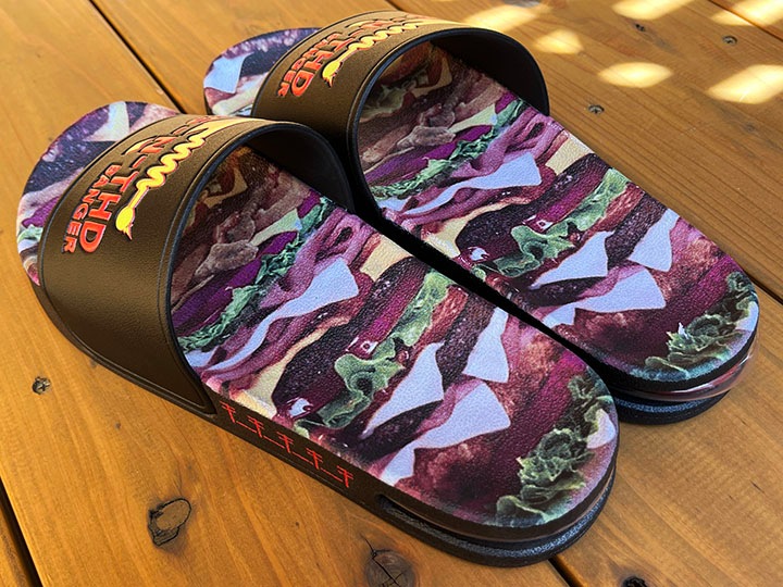 OSSANTHEHOOD AIR slide (banger) / black