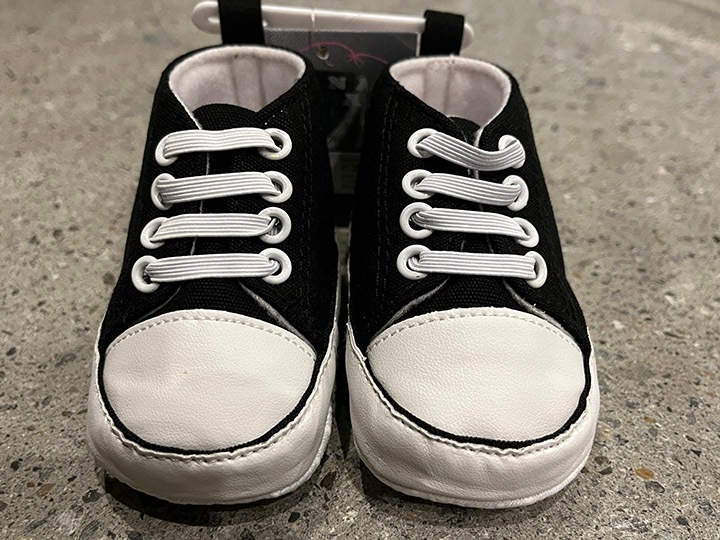 RAIDERS official baby shoes