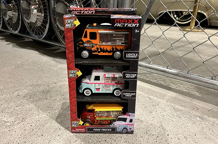 food truck toy 3pcs set
