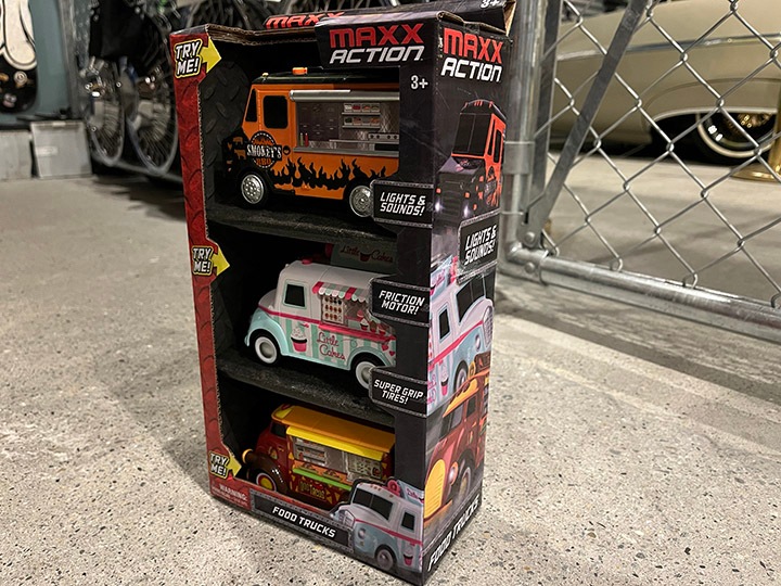 food truck toy 3pcs set