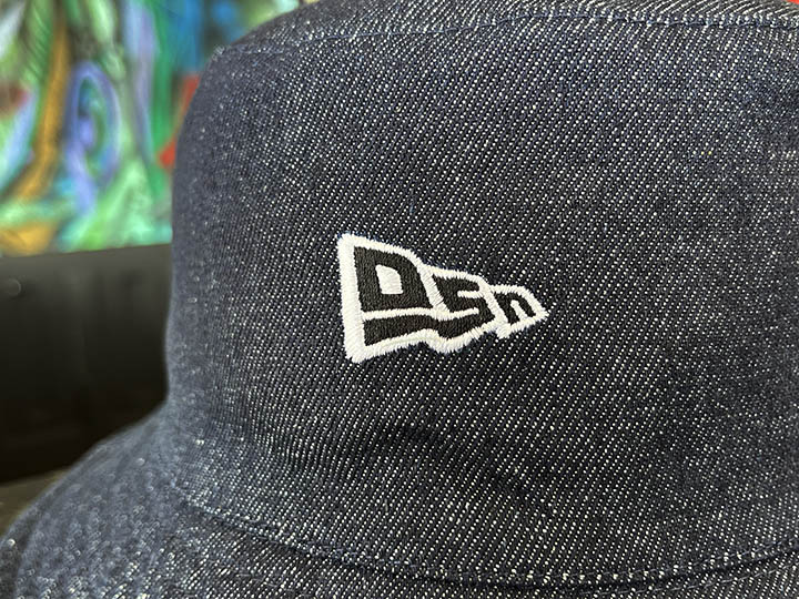 OSSANTHEHOOD С֥bucket hat (joaquin & beers) / denim indigo