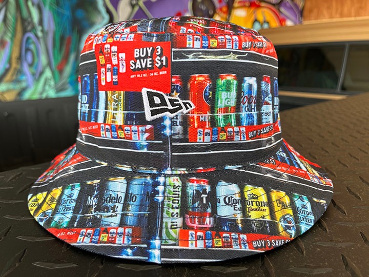 OSSANTHEHOOD С֥bucket hat (joaquin & beers) / denim indigo