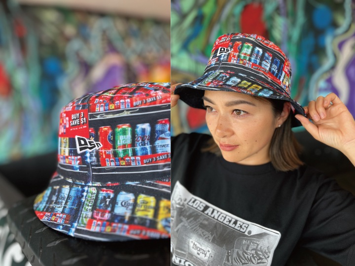 OSSANTHEHOOD С֥bucket hat (joaquin & beers) / denim indigo