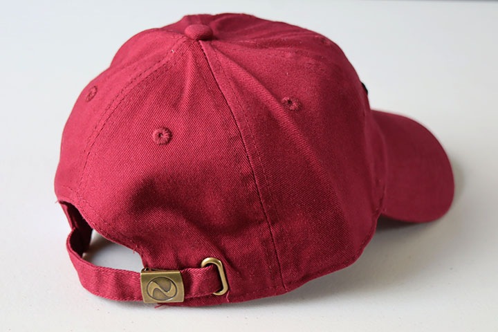 OSSANTHEHOOD dad hat (red car) / burgandy