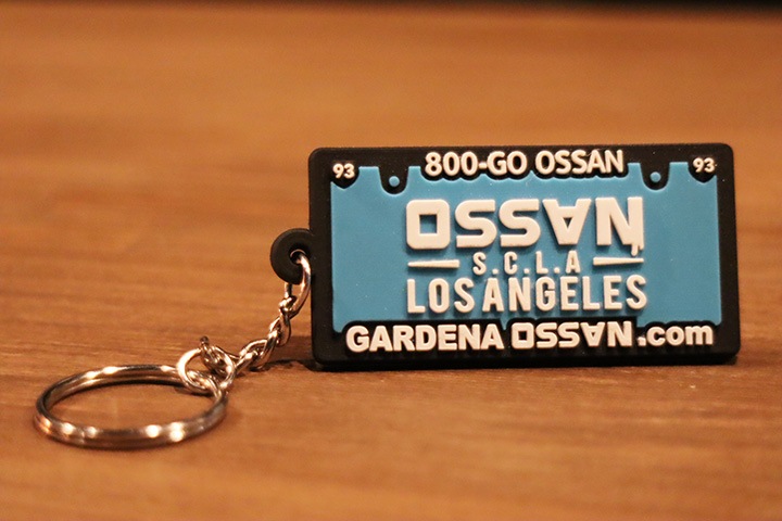 OSSANTHEHOOD pvc keychain (gardena)