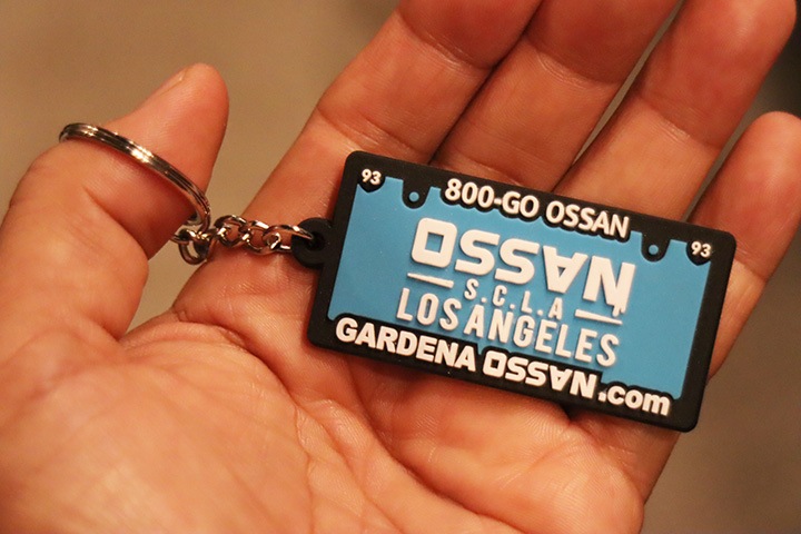 OSSANTHEHOOD pvc keychain (gardena)