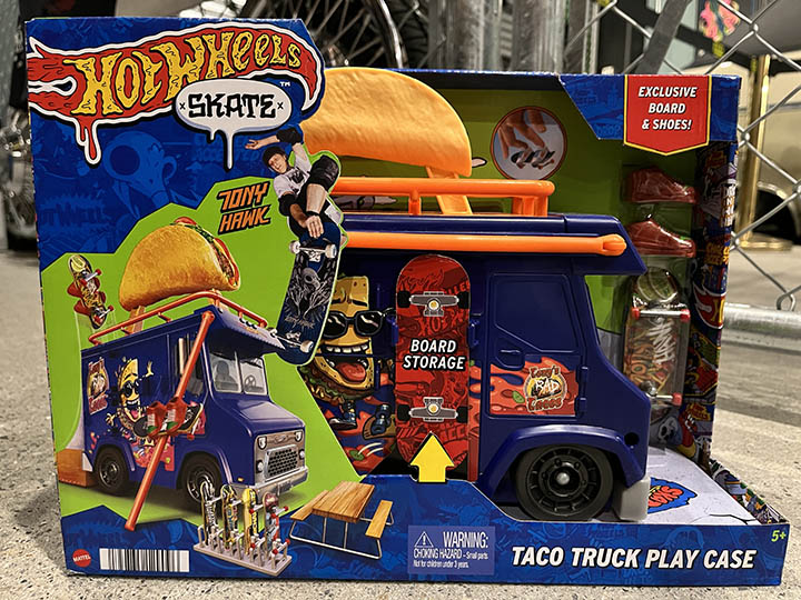 HOT WHEELS taco truck play case
