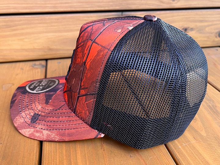 PHAT CAPS mesh snapback cap (LA) / leaf camo