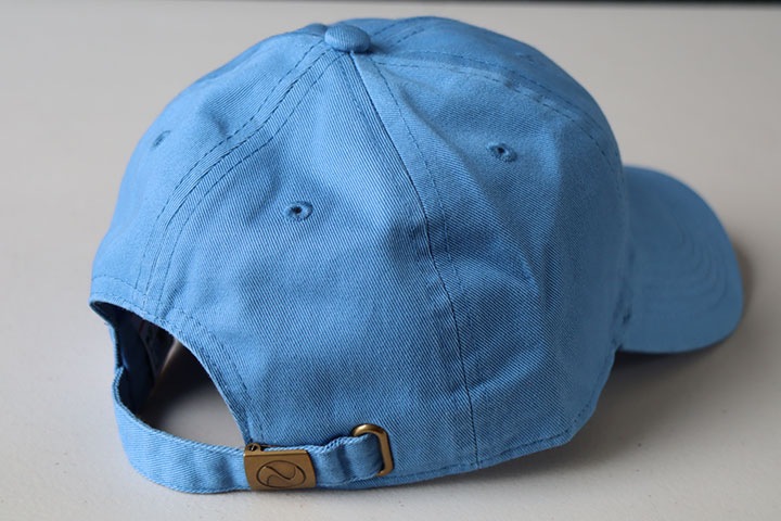 OSSANTHEHOOD dad hat (red car) / skyblue