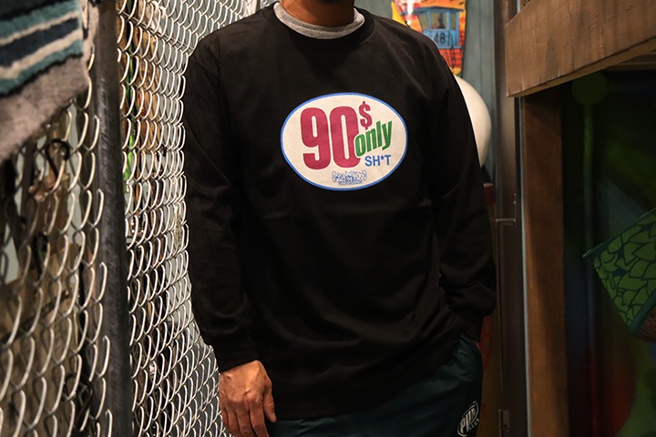 OSSANTHEHOOD longsleeve Tshirt (90s) / burgandy