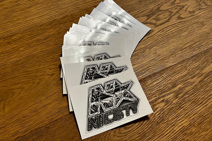 NICETY vinyl sticker (star 2024)