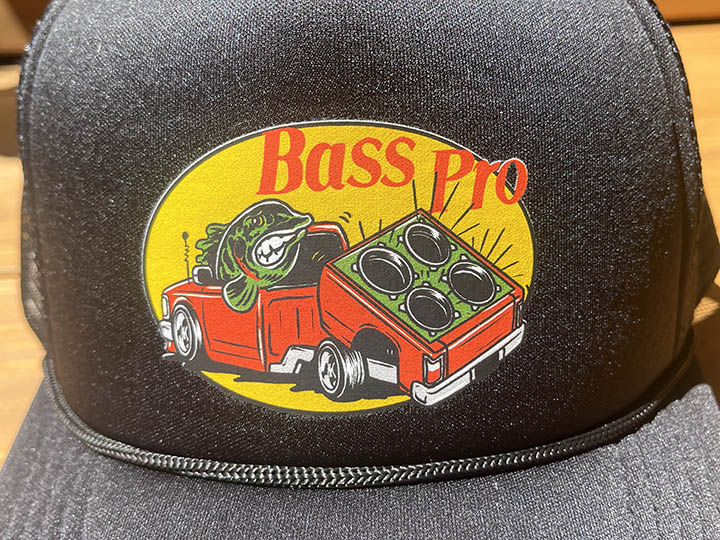 BENJIE ESCOBAR mesh tracker cap (bass) black