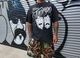 Tacos El Trompo dye washed Tshirt (trompo) / washed black