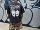 Tacos El Trompo dye washed Tshirt (trompo) / washed black