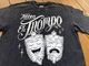Tacos El Trompo dye washed Tshirt (trompo) / washed black