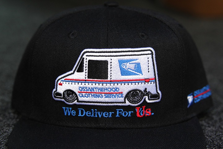 OSSANTHEHOOD snapback cap (usps) / black