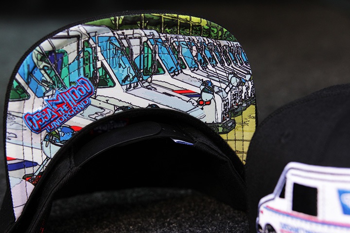 OSSANTHEHOOD snapback cap (usps) / black