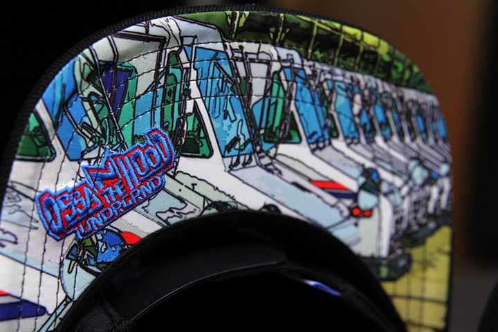 OSSANTHEHOOD snapback cap (usps) / black