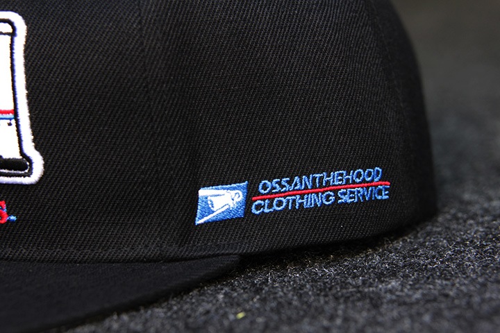 OSSANTHEHOOD snapback cap (usps) / black