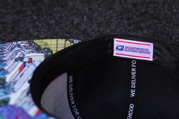 OSSANTHEHOOD snapback cap (usps) / black