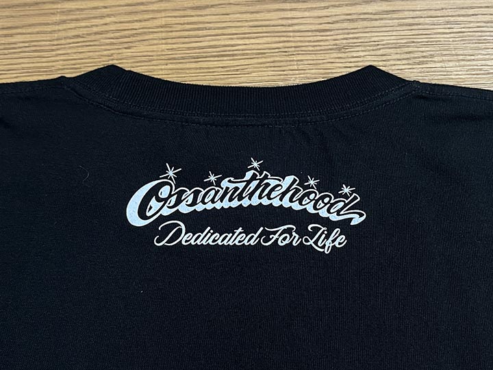 OSSANTHEHOOD longsleeve Tshirt (rim) black