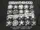 OSSANTHEHOOD longsleeve Tshirt (rim) black