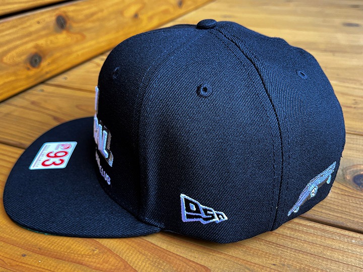 OSSANTHEHOOD snapback cap (highjump) / black