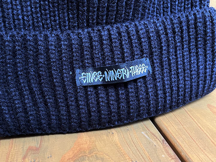NICETY logo beanie (since) / black