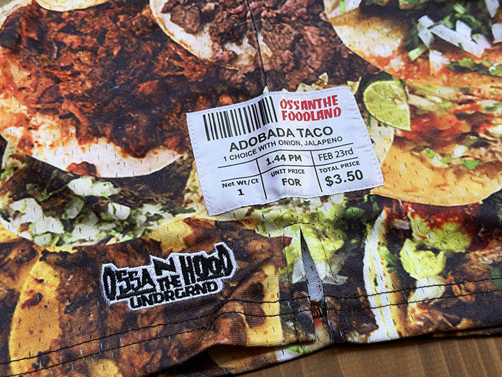 Tacos El Trompo "�����ѥ��" baggy basket shorts