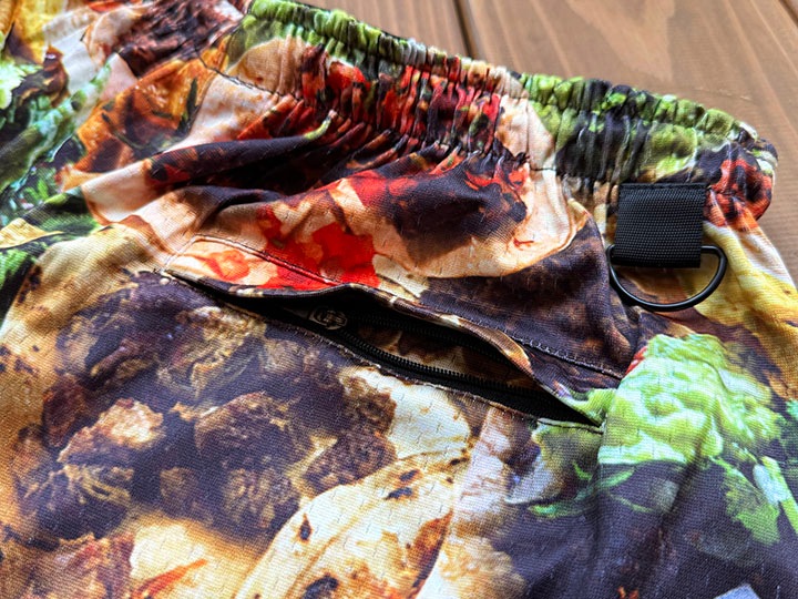 Tacos El Trompo "�����ѥ��" baggy basket shorts