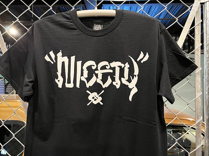 NICETY Tshirt (logo) / black