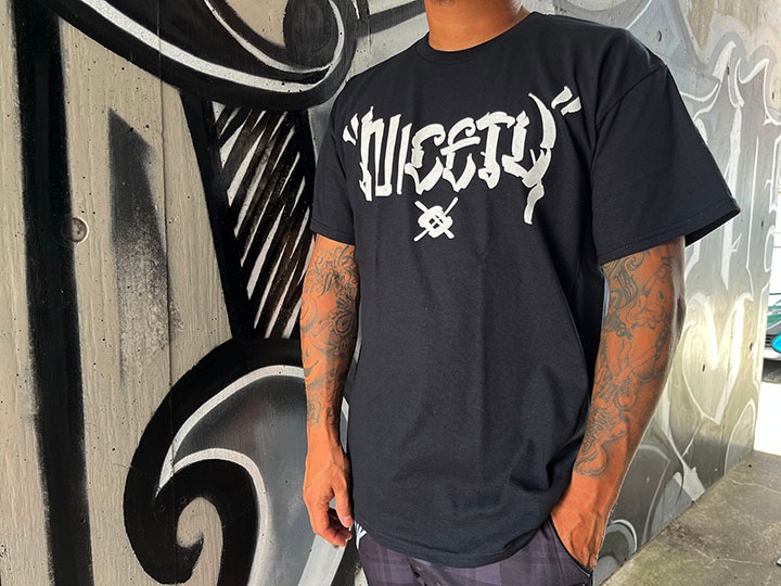 NICETY Tshirt (logo) / black