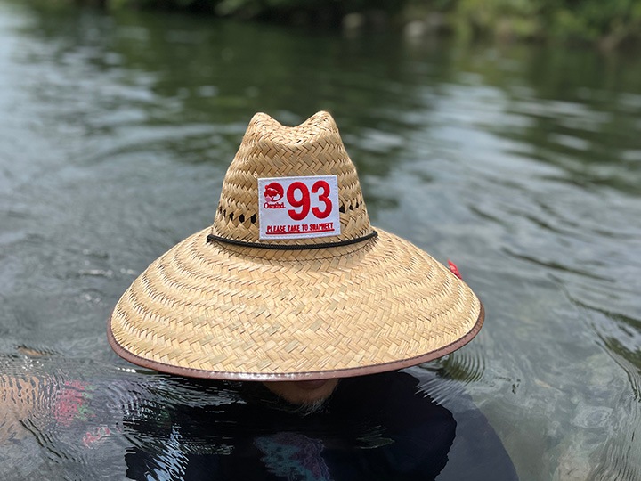 OSSANTHEHOOD straw hat (swpmt) / handmade in Mexico