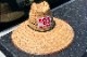 OSSANTHEHOOD straw hat (swpmt) / handmade in Mexico