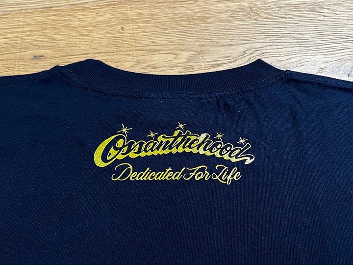OSSANTHEHOOD longsleeve Tshirt (rim) / navy