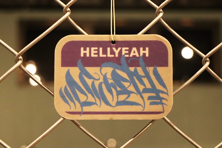 NICETY "HELLYEAH" air freshener / dodger