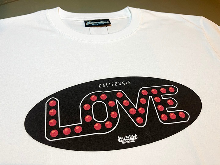OSSANTHEHOOD Tshirt (cali_love) / white