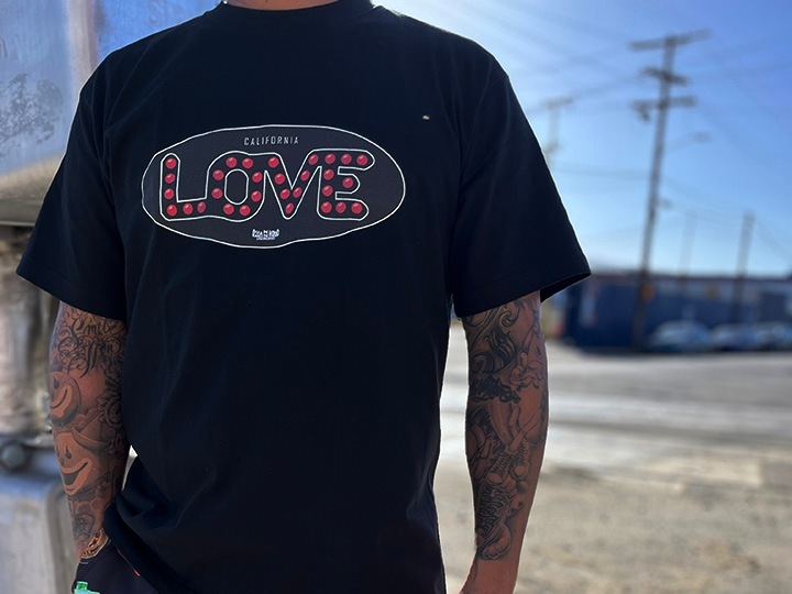 OSSANTHEHOOD Tshirt (cali_love) / white