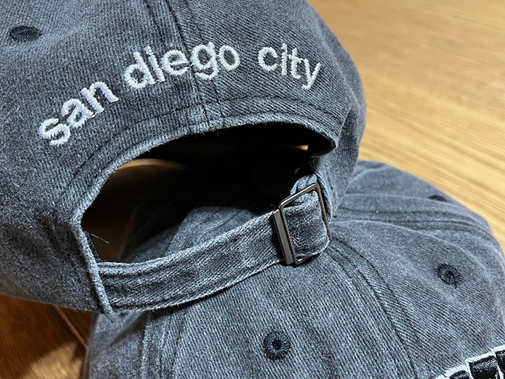 SAN DIEGO dat hat / washed black