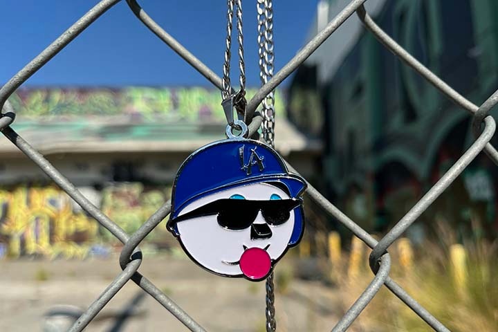 OSSANTHEHOOD steel neckless (joaquin) / chrome