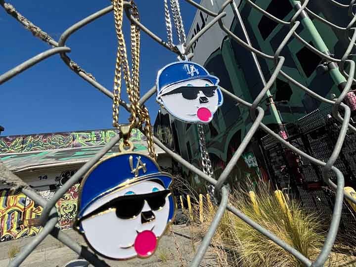 OSSANTHEHOOD steel neckless (joaquin) / chrome