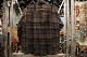 OSSANTHEHOOD check frannel shirt (lucky cat) / gray&brown
