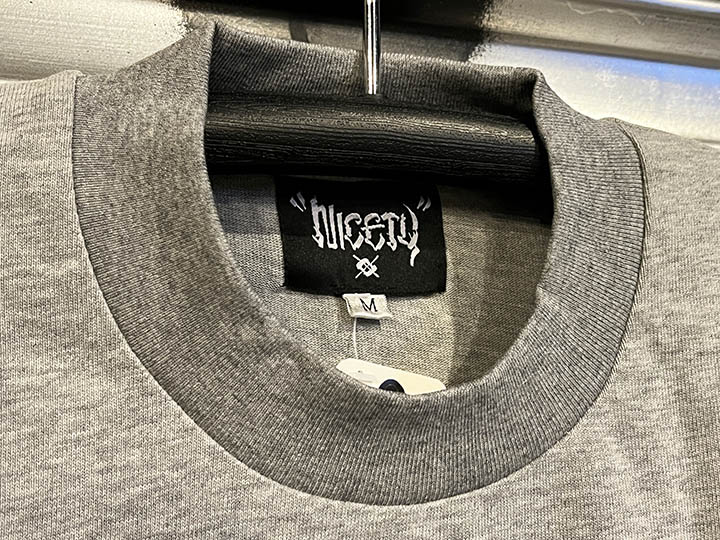 "SINCE NINETY THREE" 10.2oz. ultra heavyweight LS Tshirt / gray